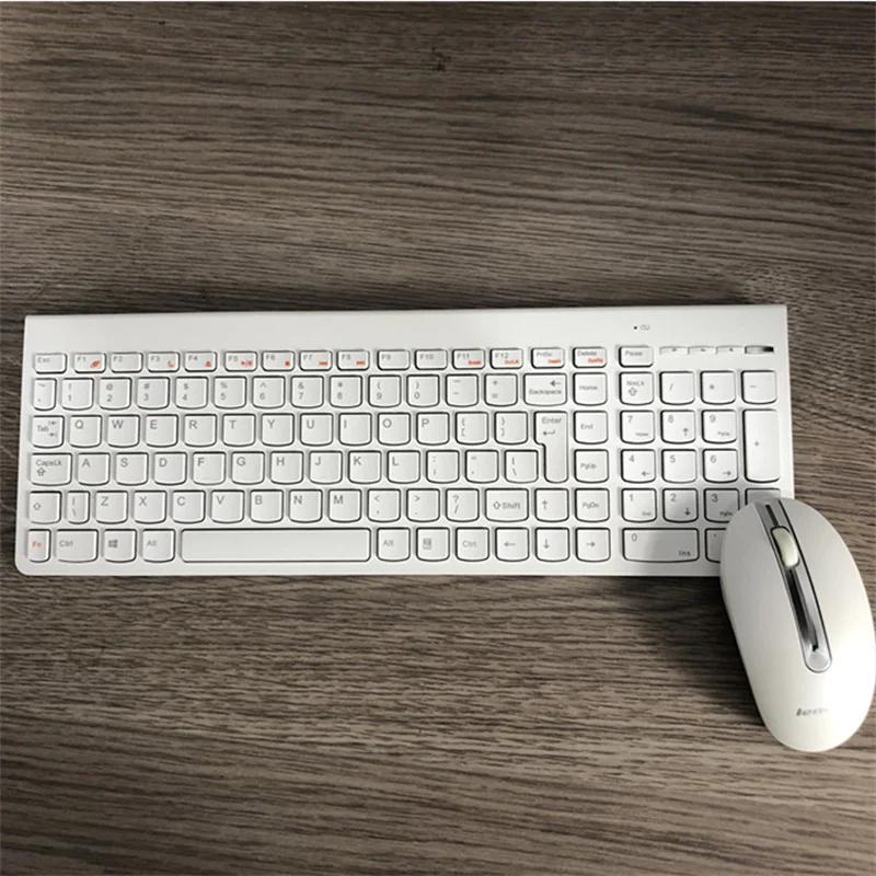 Original for Lenovo New Standard English SK-8861 Wireless Keyboard Mouse Set Mute Combo